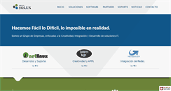 Desktop Screenshot of gruposolux.com